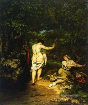  realismo Pintura Art%C3%ADstica - Los Bañistas Realismo Realista pintor Gustave Courbet